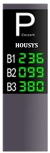 parking message signs