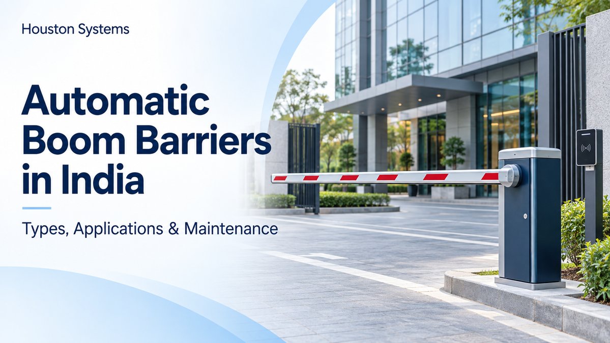 Automatic boom barrier